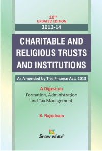 CHARITABLE AND RELIGIOUS TRUSTS AND INSTITUTIONS